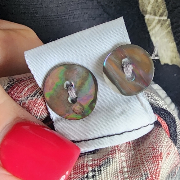 Tommy Bahama 100% Silk Casual Button Down Short Sleeve Top, Sz L - Picture 9 of 11